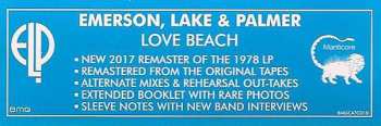 CD Emerson, Lake & Palmer: Love Beach