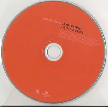 2LP/CD Love Of Lesbian: La Noche Eterna / Los Días No Vividos