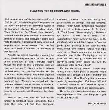 CD Love Sculpture: Blues Helping