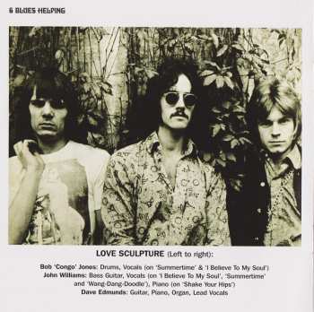 CD Love Sculpture: Blues Helping