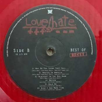 LP Love/Hate: Best Of Re-Cut LTD