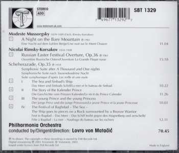CD Nikolai Rimsky-Korsakov: A Night On The Bare Mountain / Russian Easter Festival Overture / Scheherazade