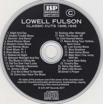4CD/Caja Lowell Fulson: Classic Cuts 1946-1953