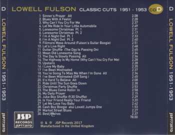 4CD/Caja Lowell Fulson: Classic Cuts 1946-1953