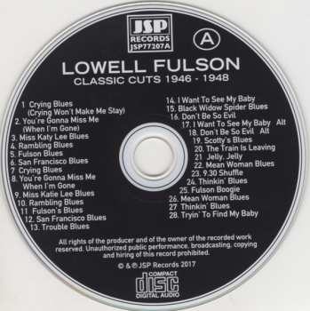 4CD/Caja Lowell Fulson: Classic Cuts 1946-1953