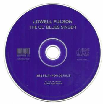 CD Lowell Fulson: The Ol' Blues Singer