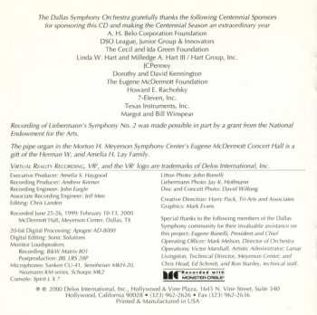 CD Eugenia Zukerman: Symphony No. 2, Op. 67 / Concerto For Flute & Orchestra