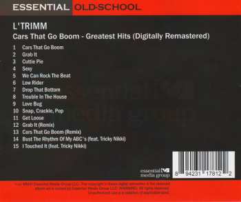 CD L'Trimm: Cars That Go Boom - Greatest Hits