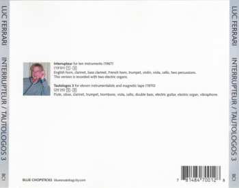 CD Luc Ferrari: Interrupteur / Tautologos 3