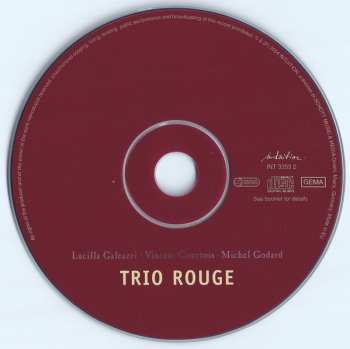 CD Vincent Courtois: Trio Rouge DIGI
