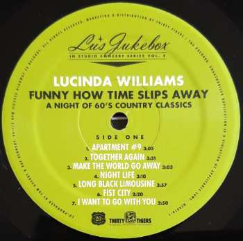LP Lucinda Williams: Funny How Time Slips Away (A Night Of 60's Country Classics)