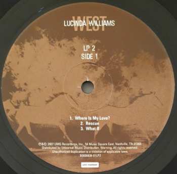 2LP Lucinda Williams: West