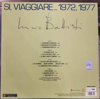 2LP Lucio Battisti: Si, Viaggiare... 1972,1977 CLR | LTD | NUM
