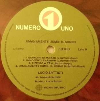 LP Lucio Battisti: Umanamente Uomo: Il Sogno. CLR | LTD