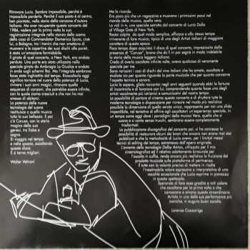 2LP Lucio Dalla: Dallamericaruso Live At Village Gate , New York 23 Marzo 1986 LTD