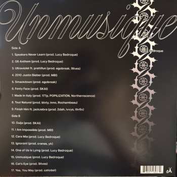 LP Lucy Bedroque: Unmusique CLR