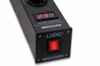 Técnica de áudio Ludic - Midgard Power Netfilter Aluminium