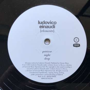 2LP Ludovico Einaudi: Elements