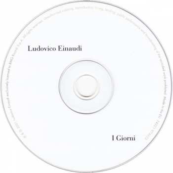 CD Ludovico Einaudi: I Giorni