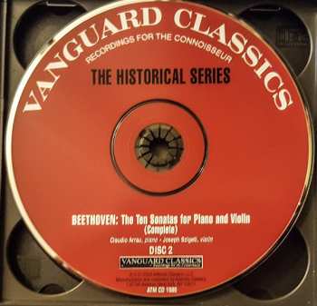 4CD/Caja Ludwig van Beethoven: The Ten Sonatas For Violin And Piano - Complete