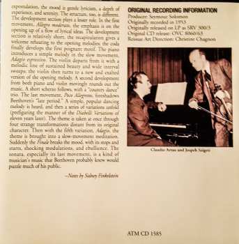 4CD/Caja Ludwig van Beethoven: The Ten Sonatas For Violin And Piano - Complete