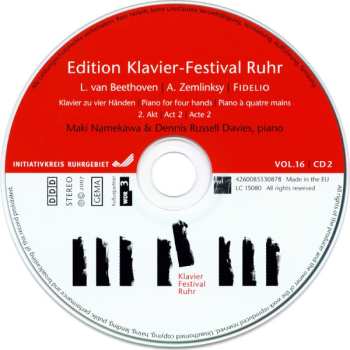 2CD/Caja Ludwig van Beethoven: Fidelio (Piano For Four hands)