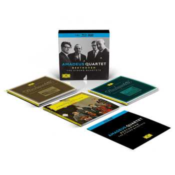 7CD/Caja/Blu-ray Ludwig van Beethoven: Beethoven: The String Quartets, Die Streichquartette, Amadeus Quartet