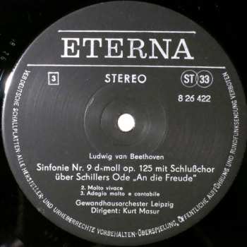 2LP Ludwig van Beethoven: Sinfonie Nr. 9 D-moll Op. 125 (Mit Schlußchor Über Schillers Ode »An Die Freude«) / Sinfonie Nr. 2 D-dur Op. 36
