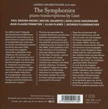7CD/Caja Ludwig van Beethoven: Beethoven - The Symphonies. Piano Transcriptions By Liszt  