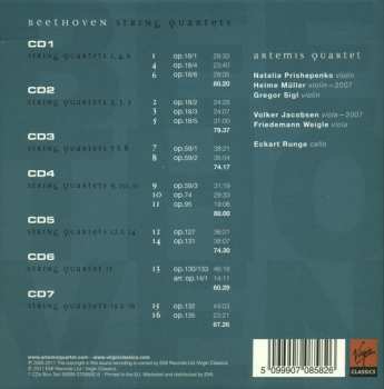 7CD/Caja Ludwig van Beethoven: Complete String Quartets