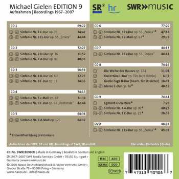 9CD/DVD/Caja Ludwig van Beethoven: Complete Symphonies; Overtures; Mass In C Major; Et. Al.