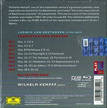8CD/Caja/Blu-ray Ludwig van Beethoven: Complete Piano Sonatas