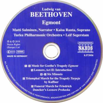 CD Ludwig van Beethoven: Egmont
