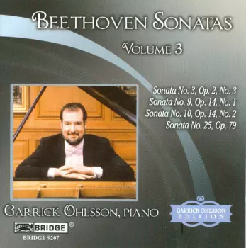 Beethoven Sonatas, Volume 3