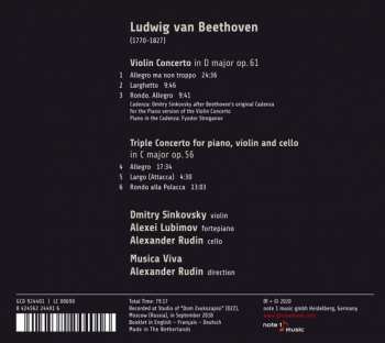 CD Ludwig van Beethoven: Idylle Héroique - Violin Concert & Triple Concerto