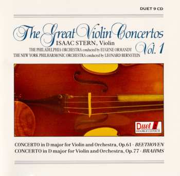 2CD Ludwig van Beethoven: The Great Violin Concertos Vol. 1