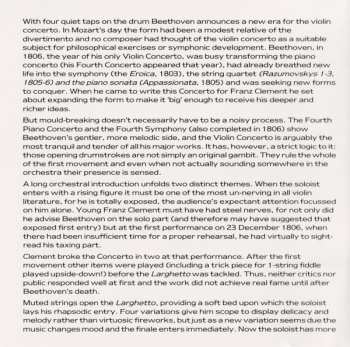 2CD Ludwig van Beethoven: The Great Violin Concertos Vol. 1