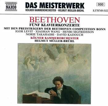 3CD Ludwig van Beethoven: Klavierkonzerte Nr.1-5