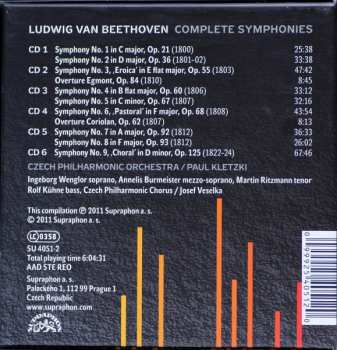 6CD/Caja The Czech Philharmonic Orchestra: Symphonies