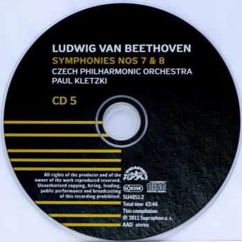 6CD/Caja The Czech Philharmonic Orchestra: Symphonies