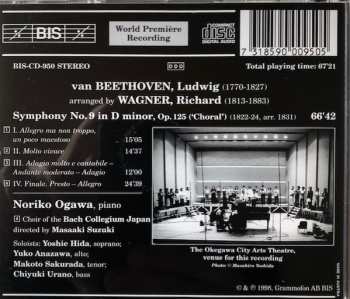 CD Ludwig van Beethoven: Symphony No. 9 For Piano, Soloists And Choir
