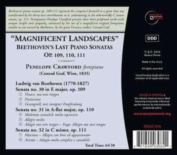 CD Ludwig van Beethoven: Beethoven's Last Piano Sonatas Op. 109. 110, 111