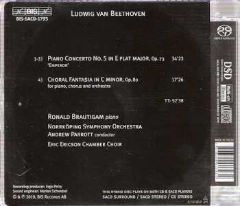 SACD Ludwig van Beethoven: Piano Concerto No. 5 / Choral Fantasia