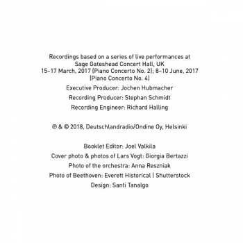 CD Ludwig van Beethoven: Piano Concertos Nos. 2 & 4