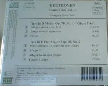 CD Ludwig van Beethoven: Piano Trios Volume 3 (Op. 70, Nos. 1 "Ghost" & 2)