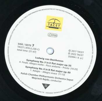 9LP/Caja Ludwig van Beethoven: TACET's Beethoven Symphonies (Symphonies Nos. 1-9 Complete Edition) LTD | NUM