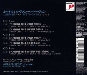 3CD Ludwig van Beethoven: Beethoven: The Five Piano Concertos