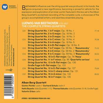 7CD/Caja Ludwig van Beethoven: The Complete String Quartets