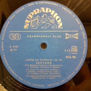 LP Ludwig van Beethoven: Septuor