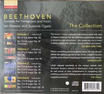 4CD/Caja Ludwig van Beethoven: Sonatas For Fortepiano And Violin Collection